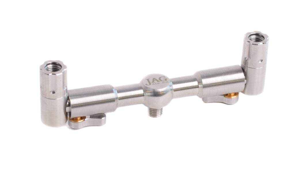 Close up of 316 Stainless 3 Rod Adjustable Buzz Bar