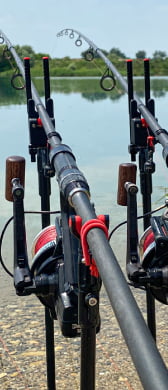 JAG Prolite Black Banksticks and rods