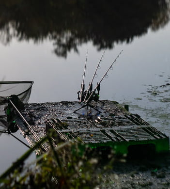 Prolite Black Nano Pod at lake