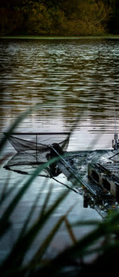 JAG net locker in use at lake