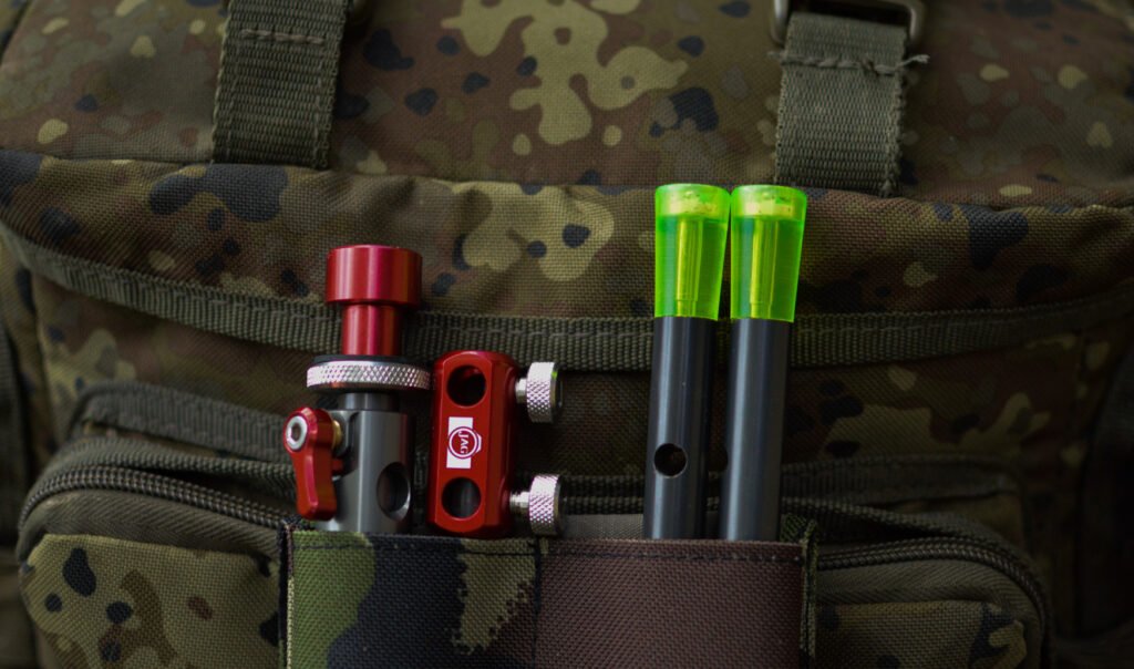 Components for self take stick within sleeve