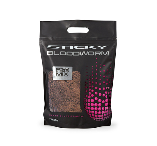 STICKY BAITS | BLOODWORM SPOD & BAG MIX 2.5KG
