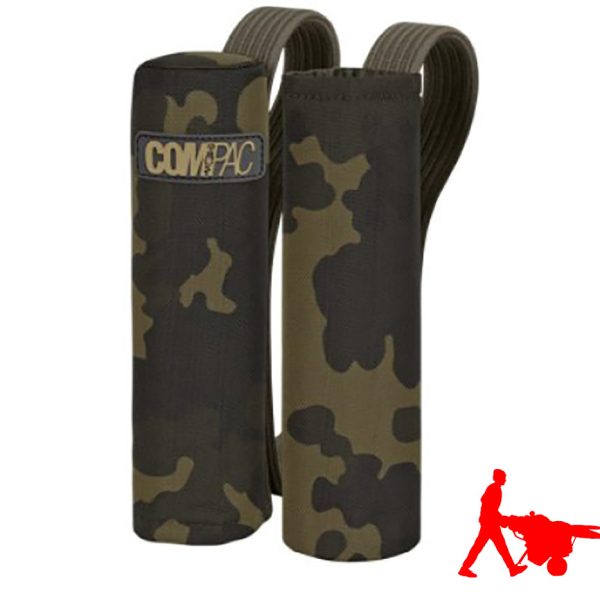 KORDA | COMPAC ELASTICATED TIP & BUTT PROTECTOR DARK KAMO